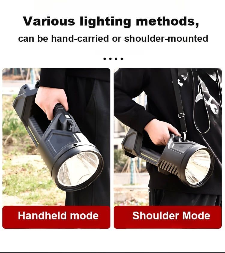 New German Waterproof Spot Lights Handheld Large searchlight