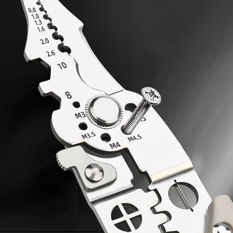 Practical Multi-function Wire Stripper Crimper