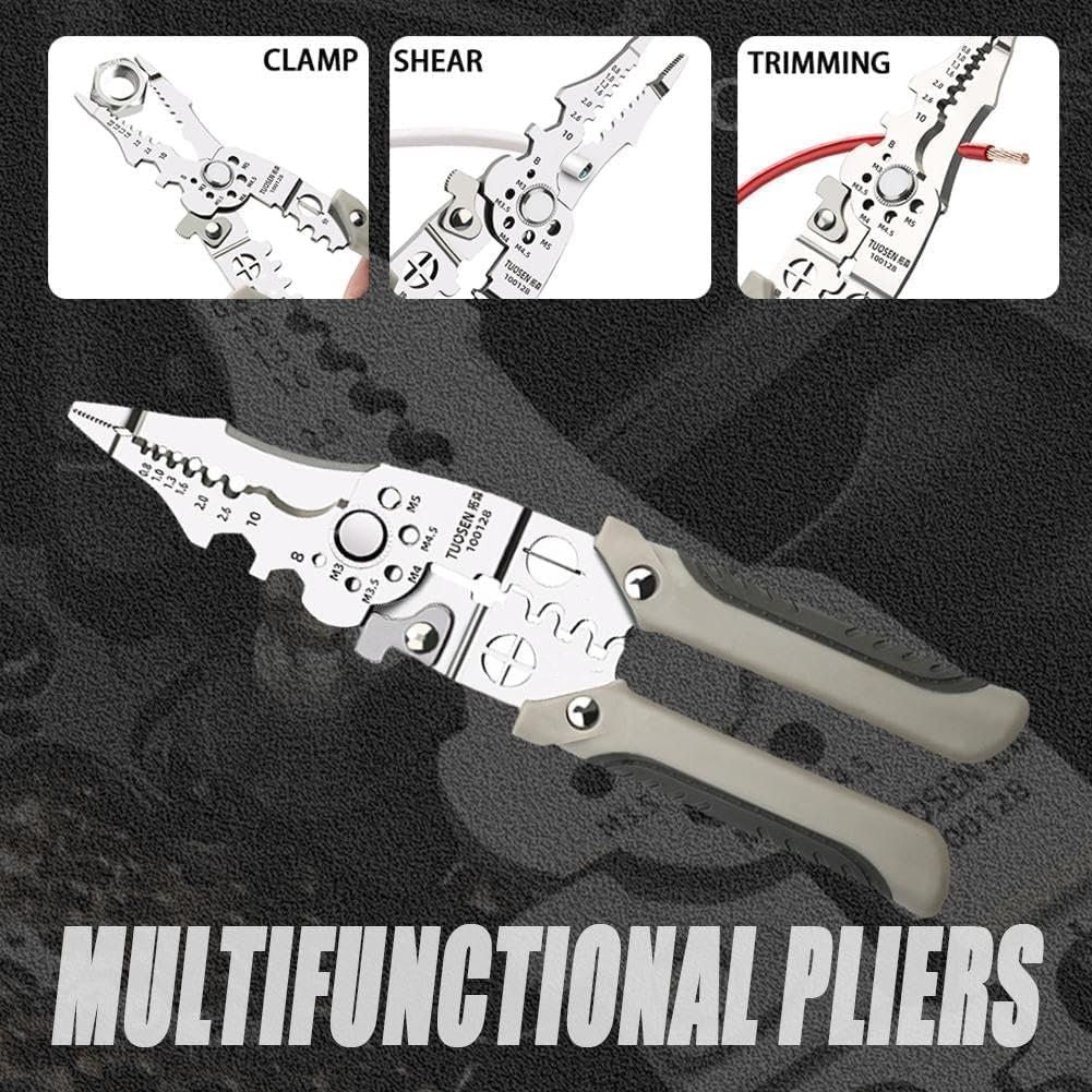 Practical Multi-function Wire Stripper Crimper