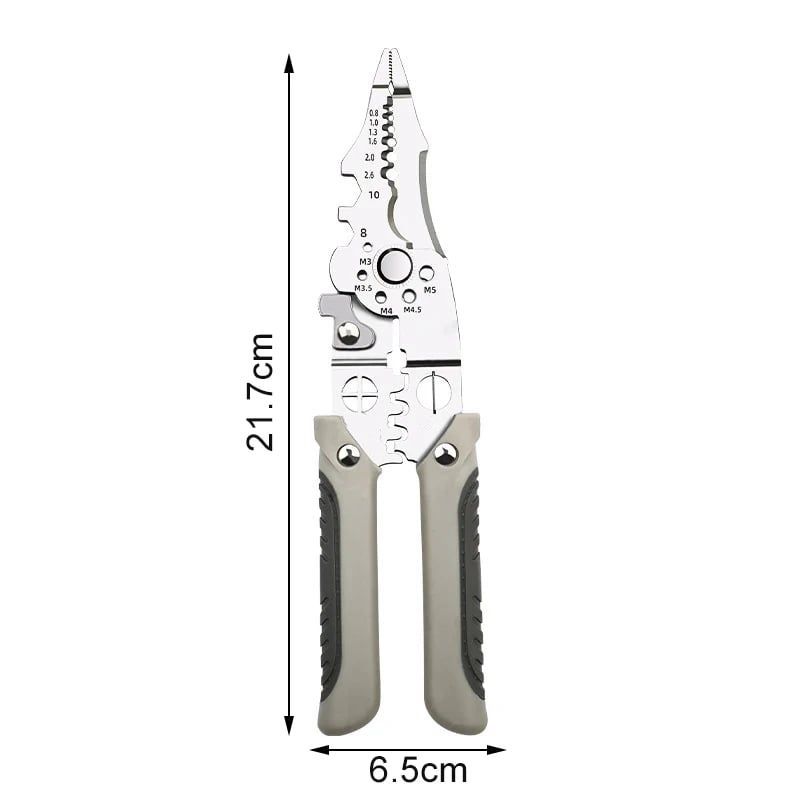Practical Multi-function Wire Stripper Crimper