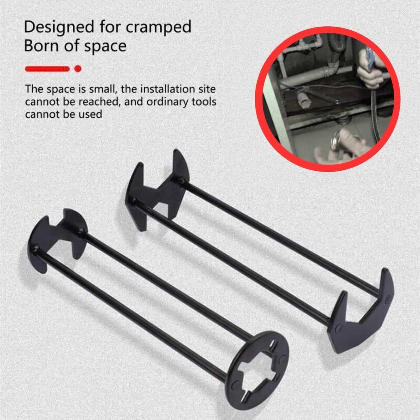 Multi-functional sink wrench