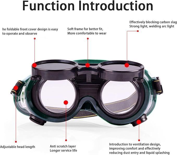 Flip Up Welding Safety Glasses