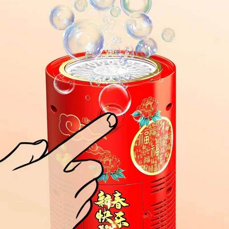 Portable Firework Bubble Machine