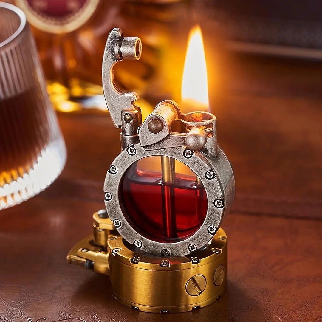 Vintage Lighter Transparent Kerosene Lighter