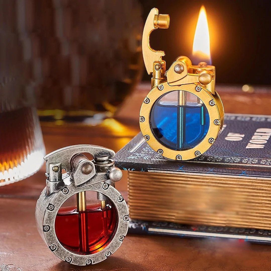 Vintage Lighter Transparent Kerosene Lighter