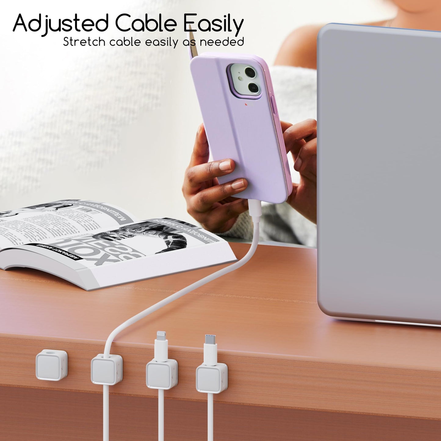 Charging Cable Magnetic Cable Organizer