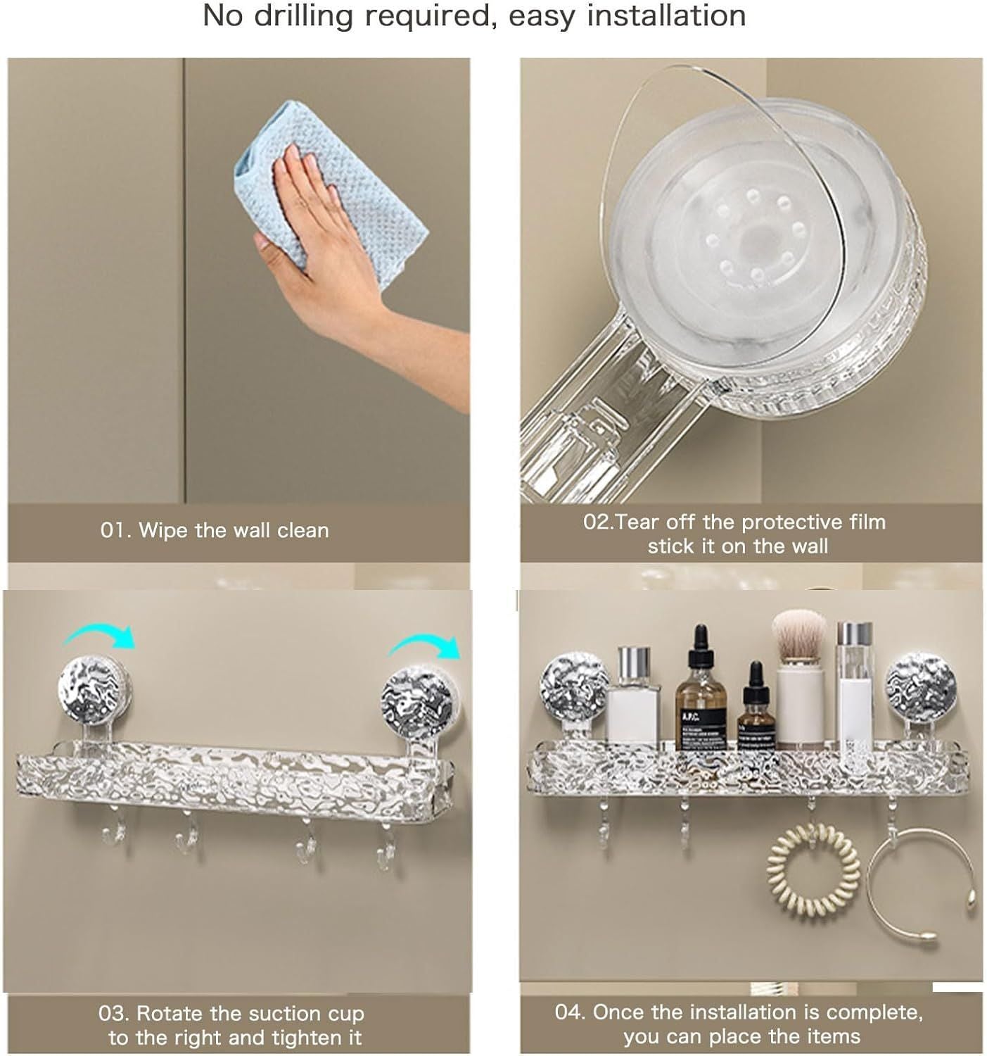 Punch-Free Storage Rack