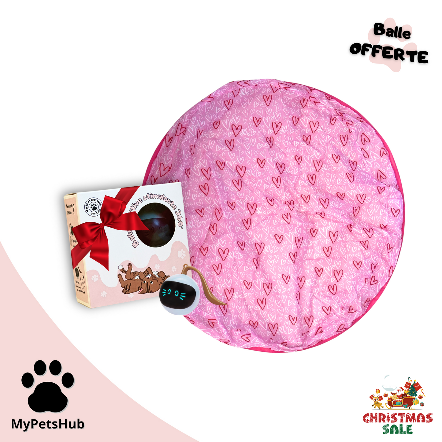 Stimulating Cat Hunting Toy + Free Ball