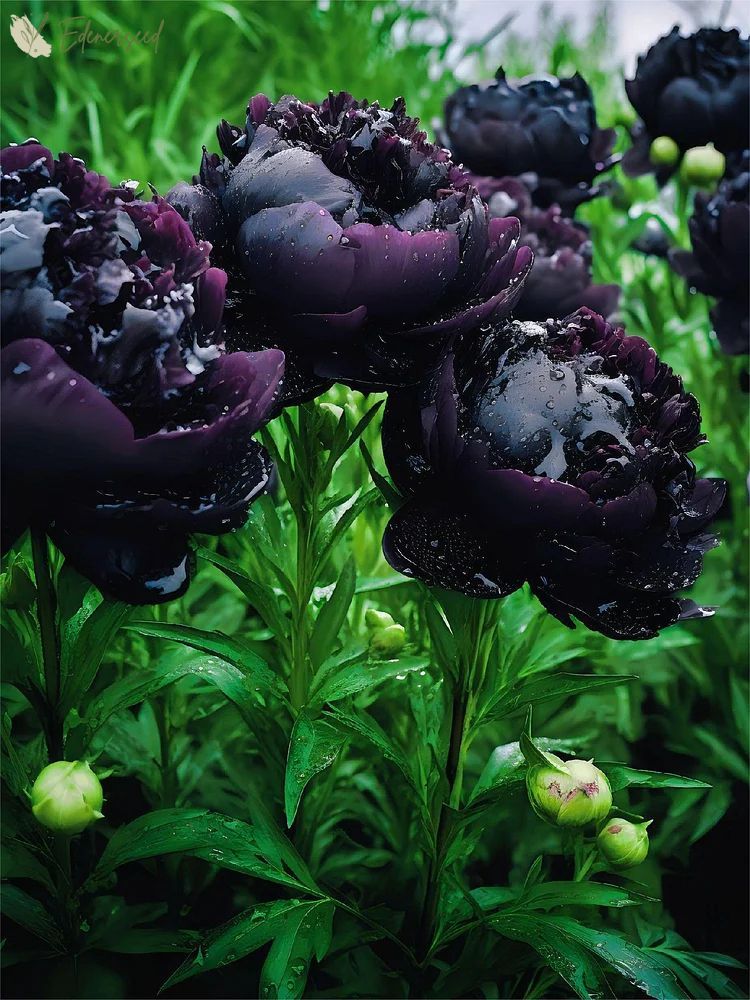Black Beauty Peony Flower Seeds: Embrace the Dark Elegance