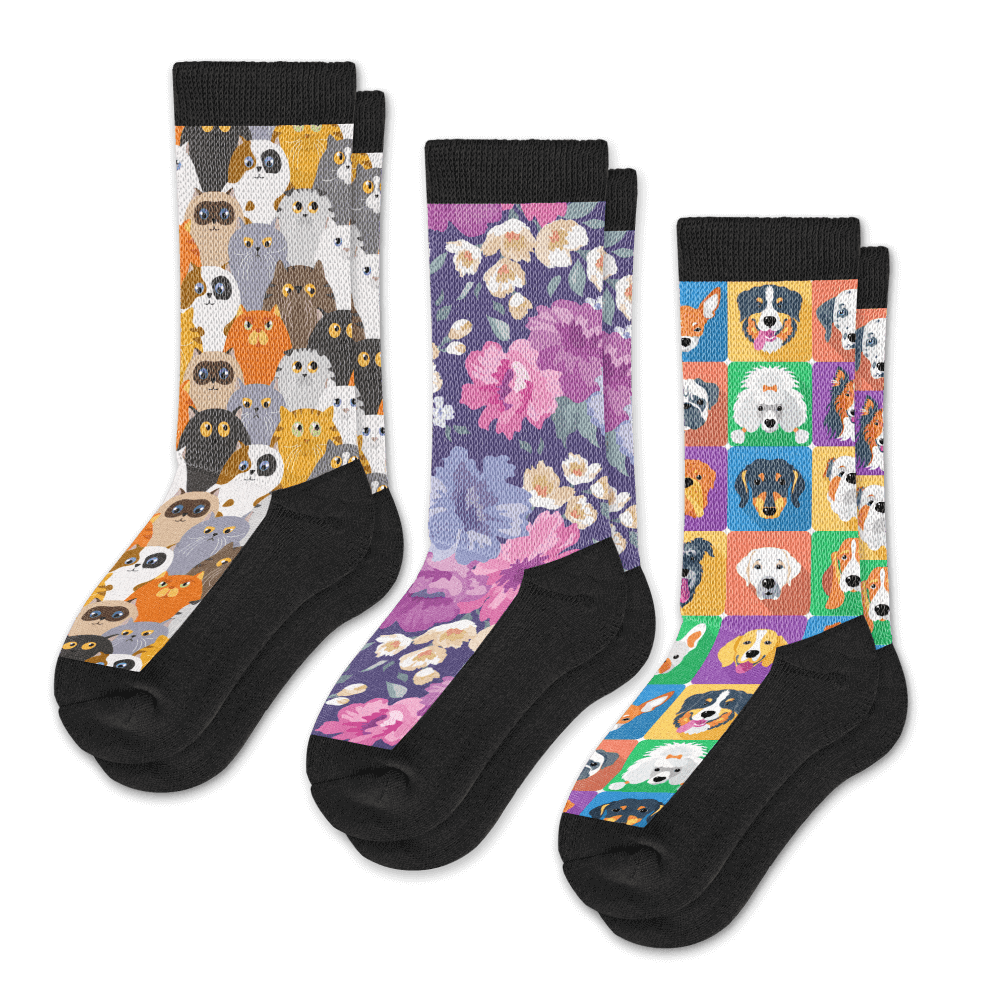 Paws And Petals Socks Bundle