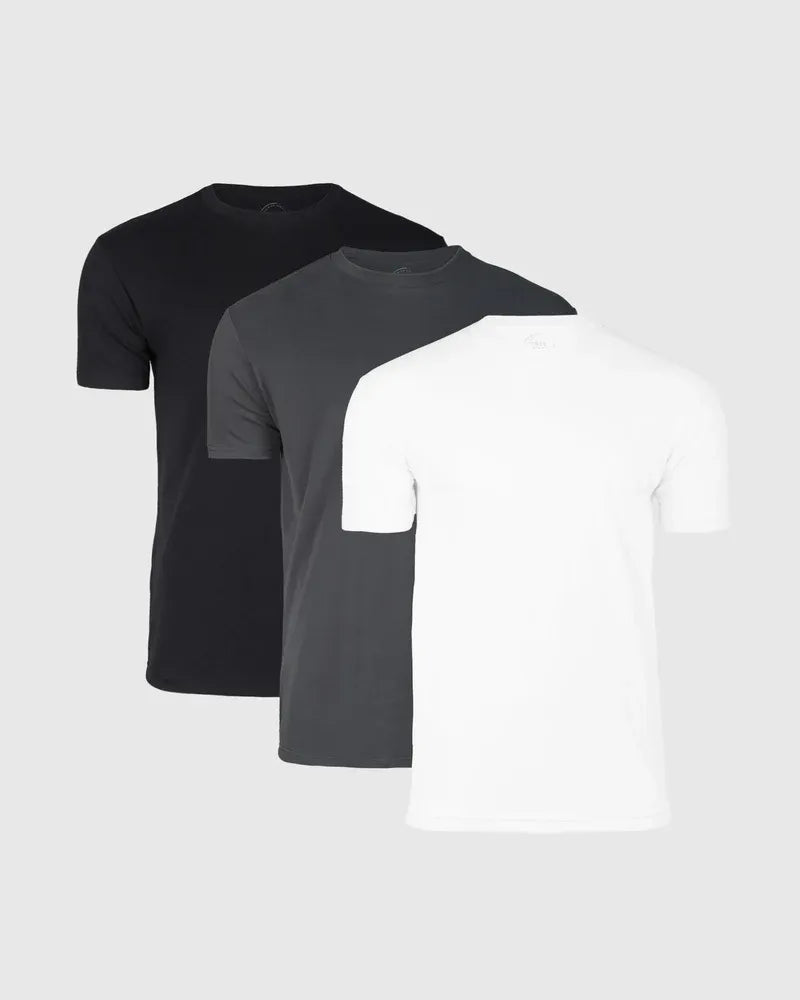 Look Stronger & Breathable & quick-drying classic short sleeve-3 PCS