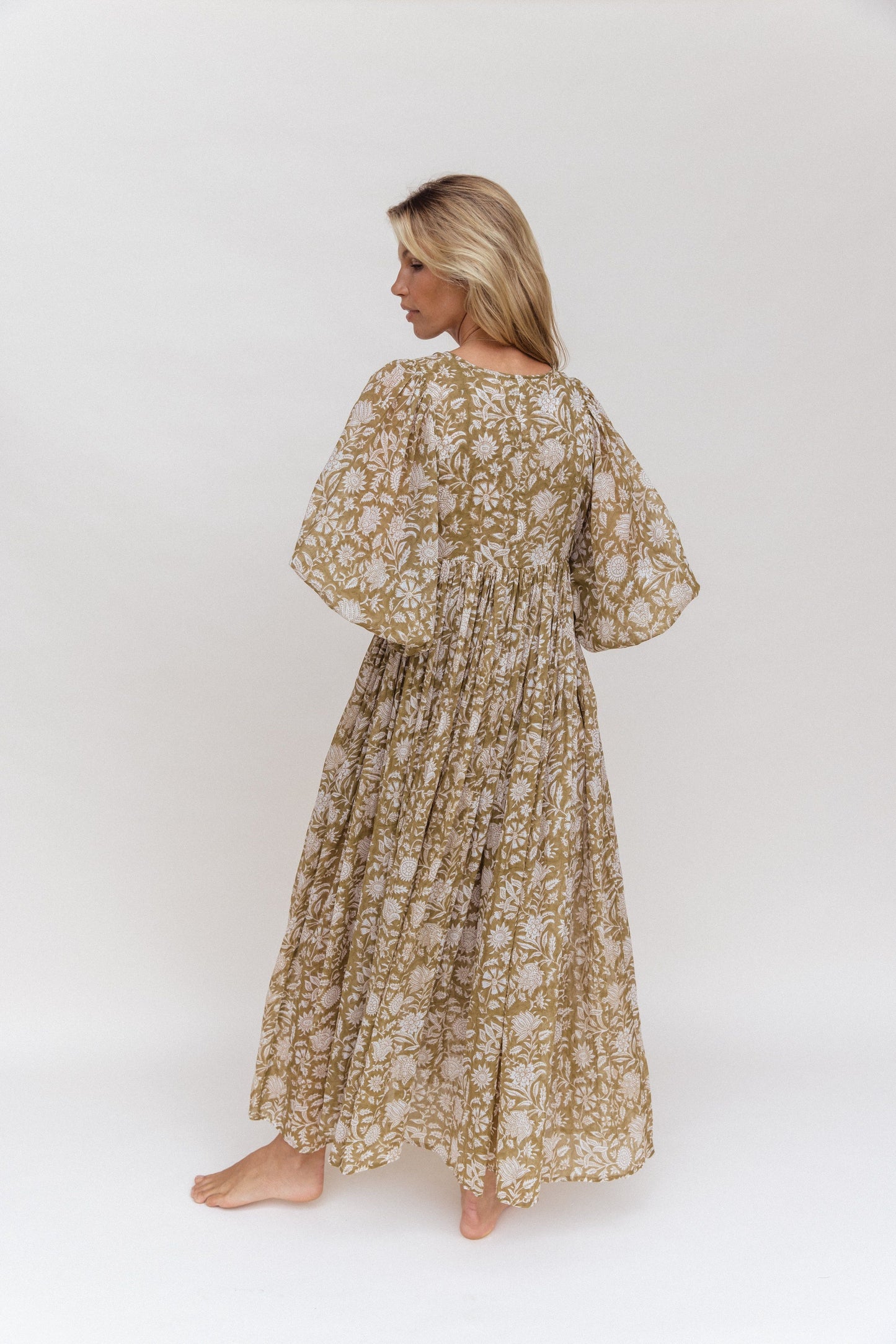 Loose Floral Dress