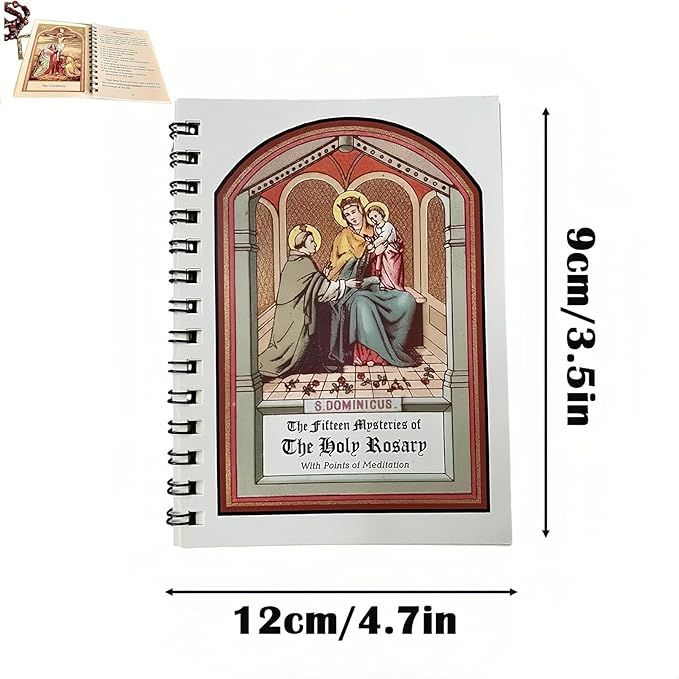 🙏POCKET-SIZE Rosary Meditation Book