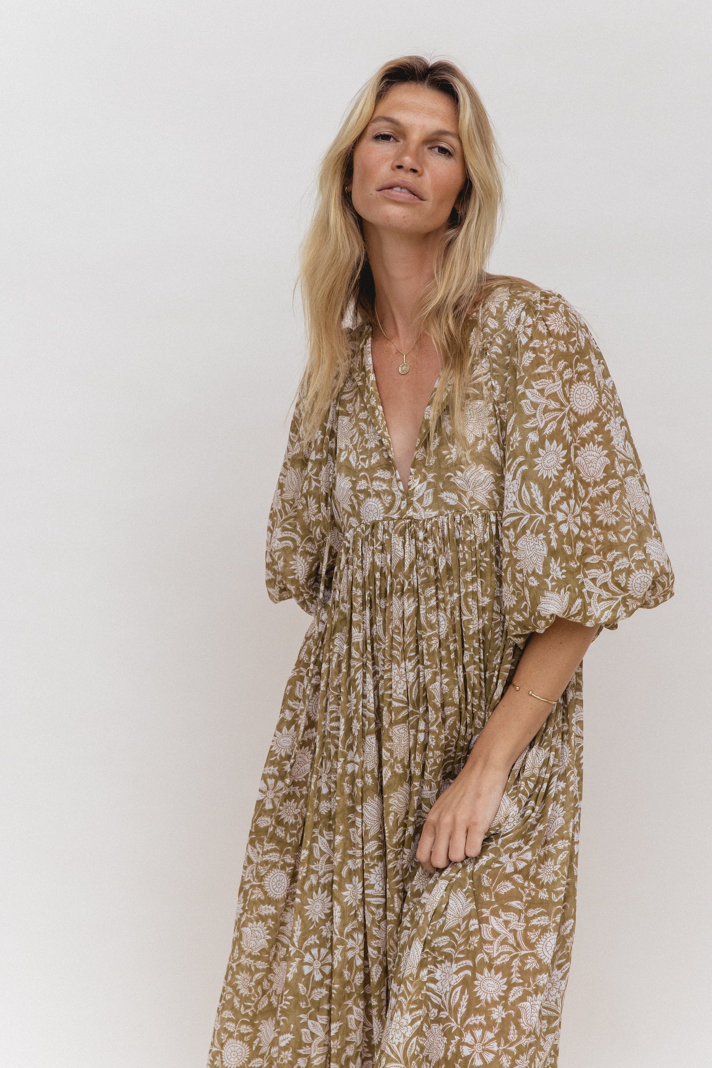 Loose Floral Dress