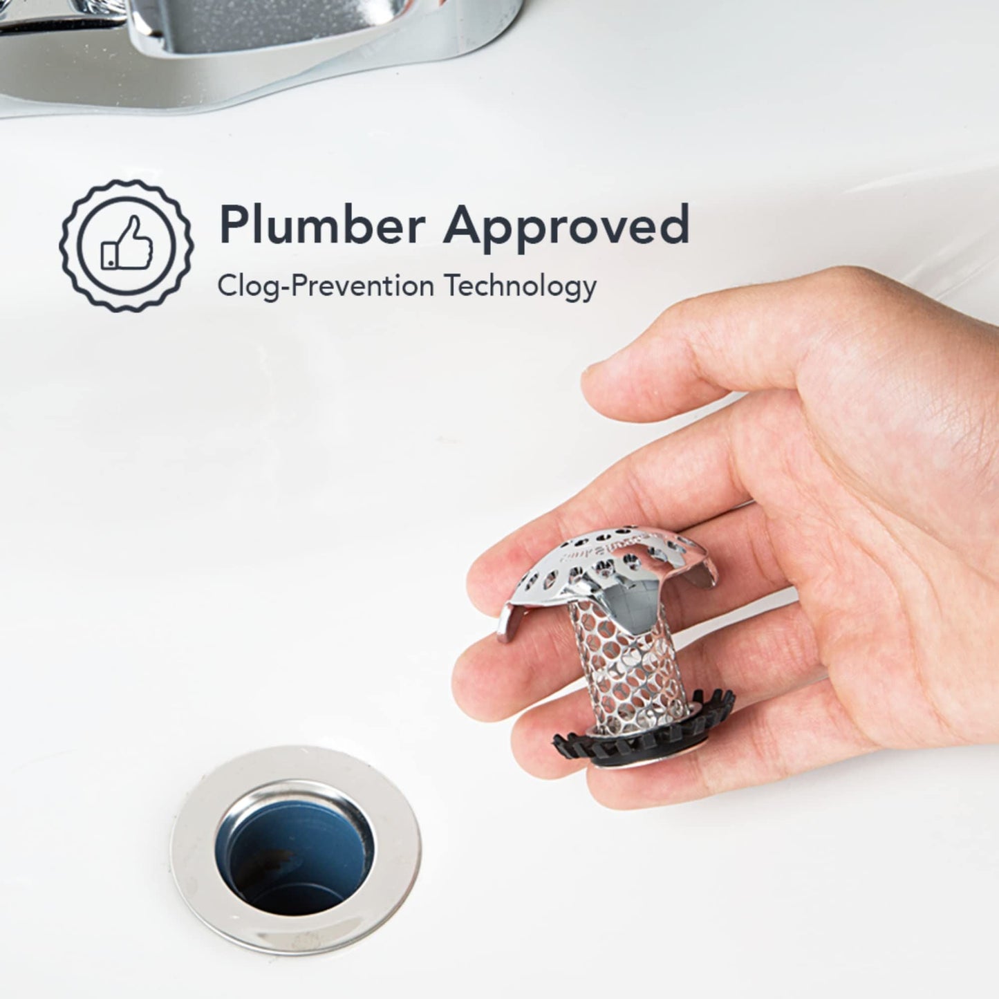 Ultra Revolutionary Bathroom Sink Drain Protector