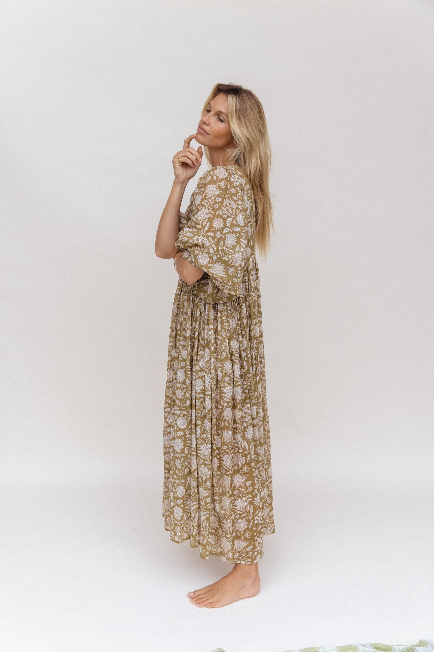 Loose Floral Dress