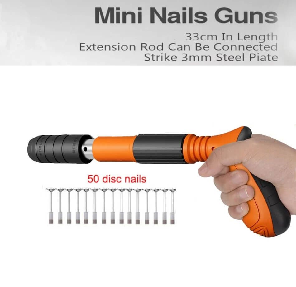 Woodworking and decoration integrated air nailer