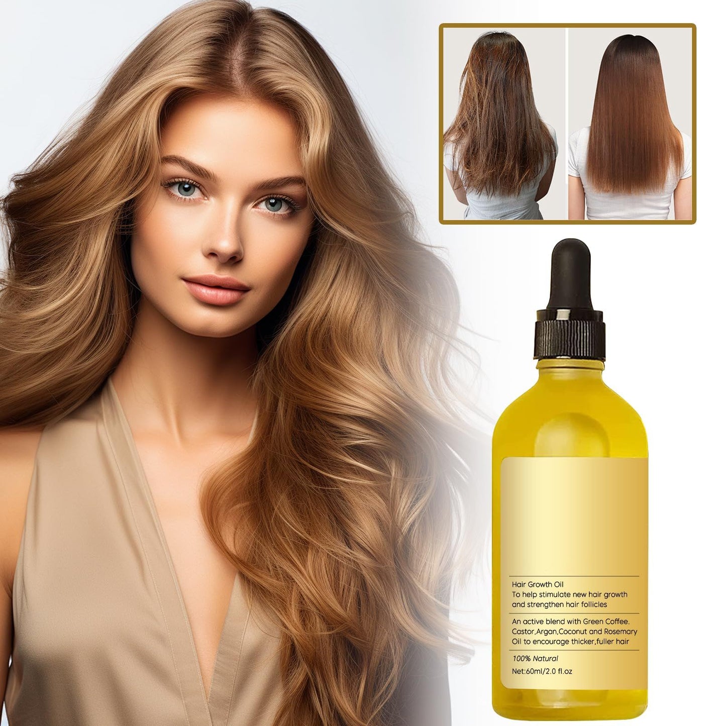 Veganic Natural Hair Growth Oil