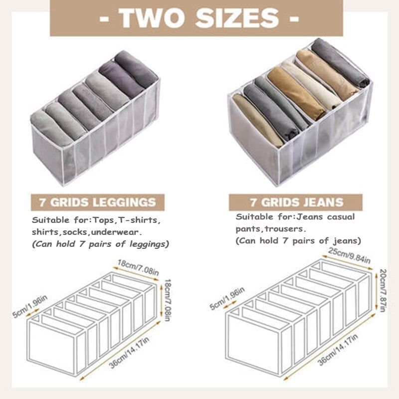 🔥Last Day 50% OFF🔥Wardrobe Clothes Organizer Set-2 PCS
