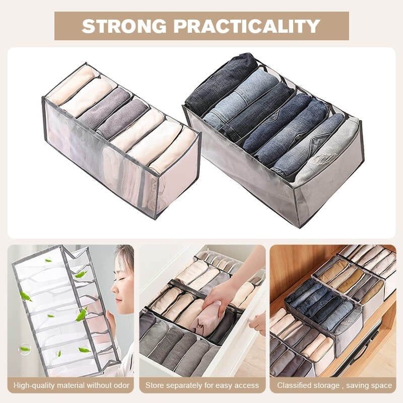 🔥Last Day 50% OFF🔥Wardrobe Clothes Organizer Set-2 PCS