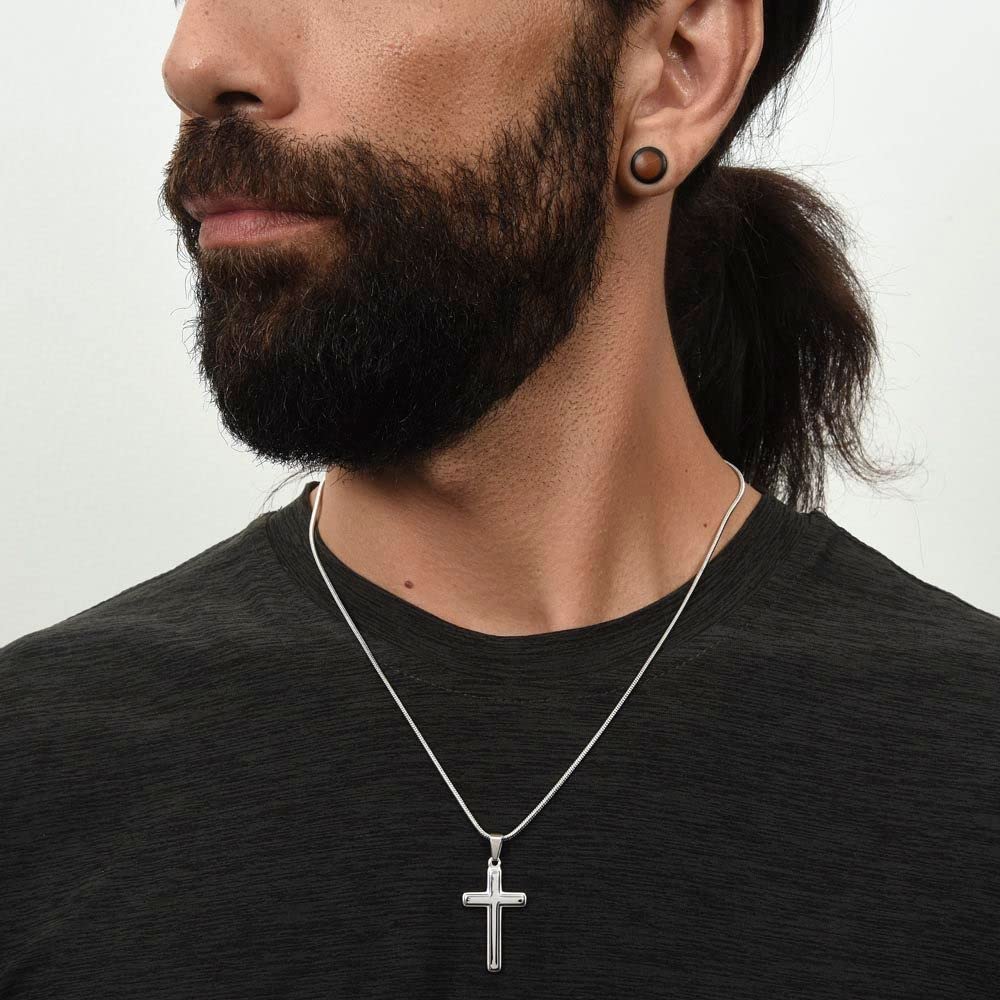 Cross Grandson Necklace From Grandma