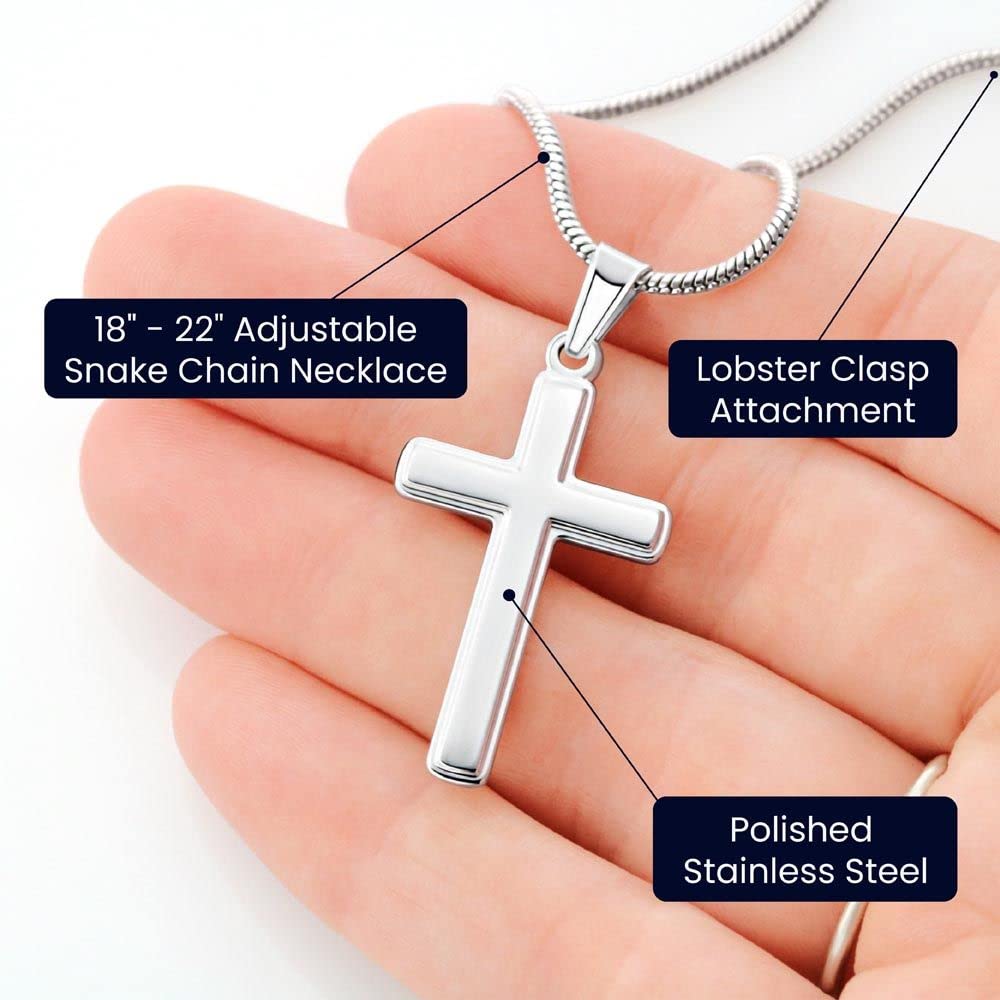 Cross Grandson Necklace From Grandma