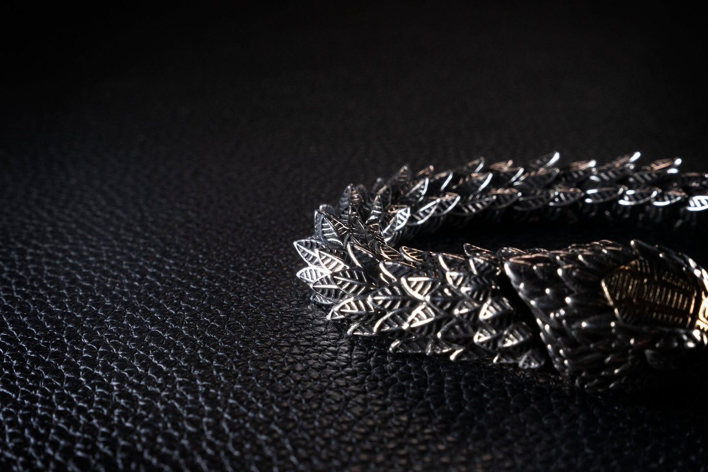 JÖRMUNGANDR - The World Serpent Bracelet | Handcrafted Viking Jewelry