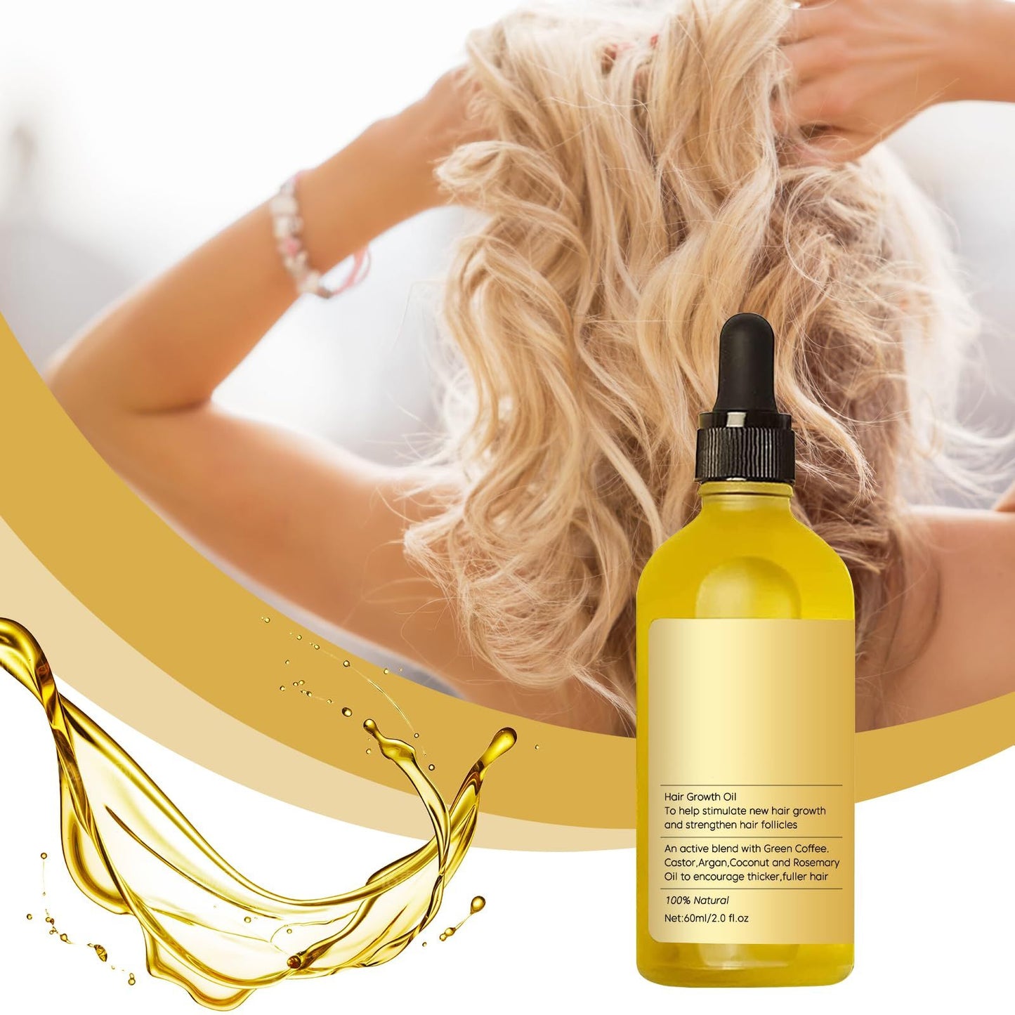Veganic Natural Hair Growth Oil