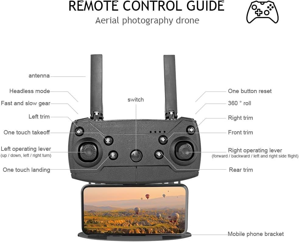 1080P HD FPV Drone with Camera Kit