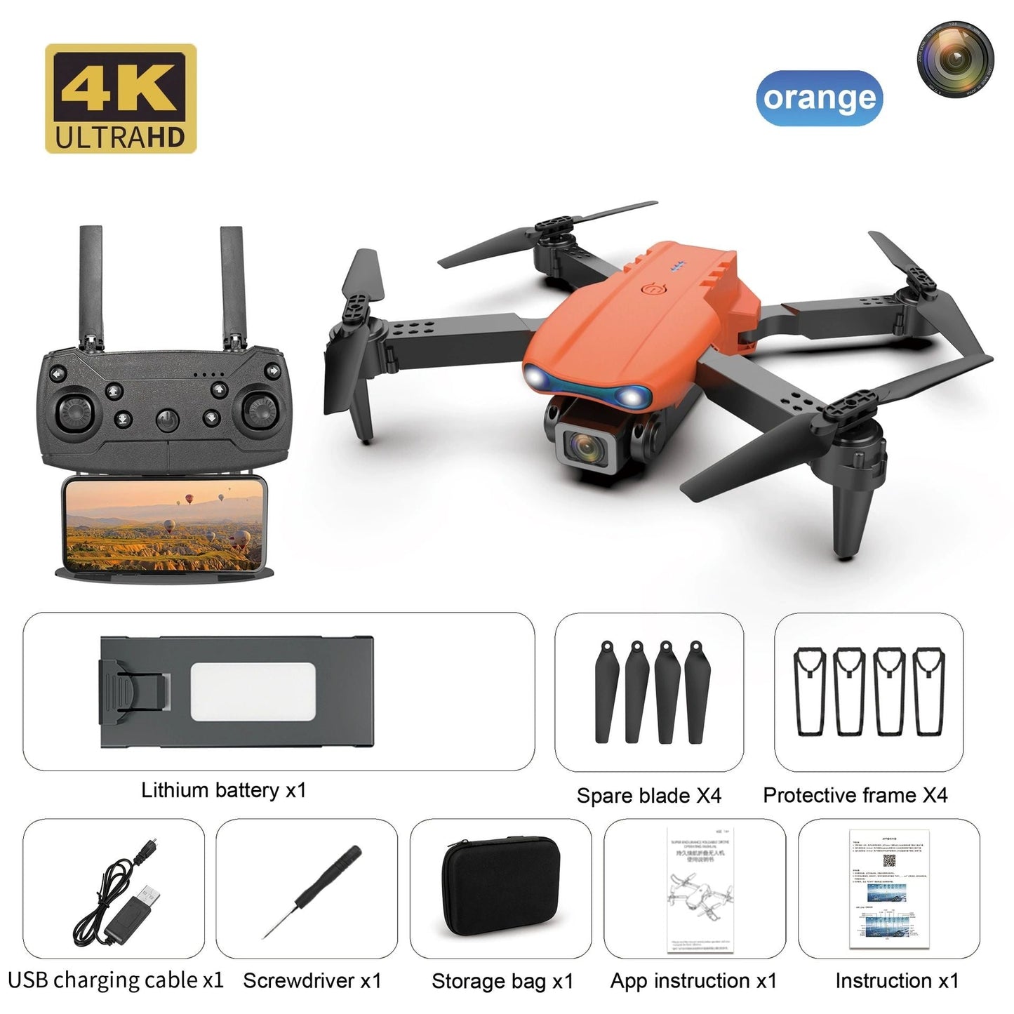 1080P HD FPV Drone with Camera Kit