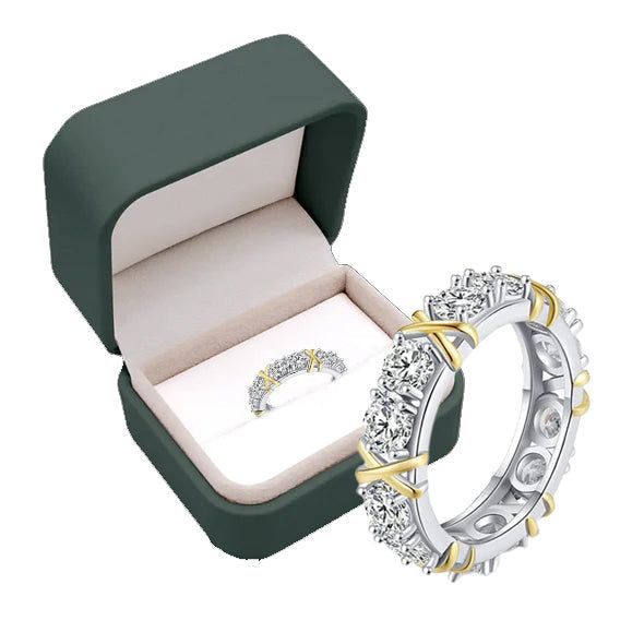 Magnetology Moissanite Diamond Ring