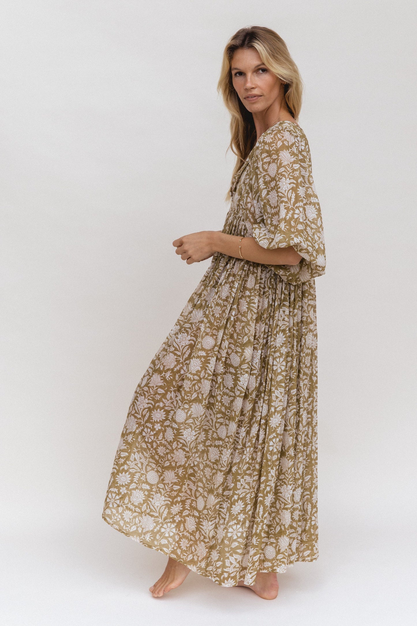 Loose Floral Dress