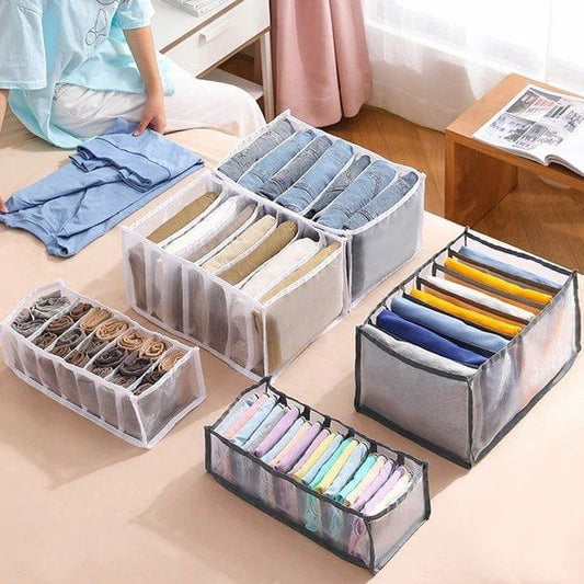 🔥Last Day 50% OFF🔥Wardrobe Clothes Organizer Set-2 PCS