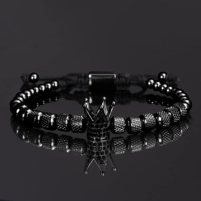 To My Man-Adjustable Crown Bracelet