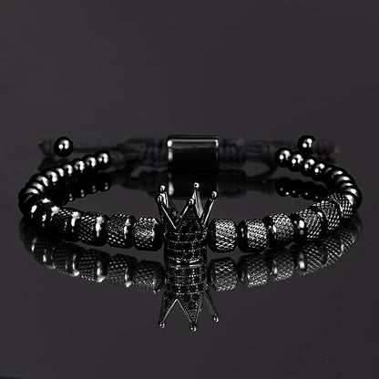 To My Man-Adjustable Crown Bracelet