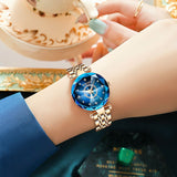Ocean Star Women's Fashion Crystal Watch