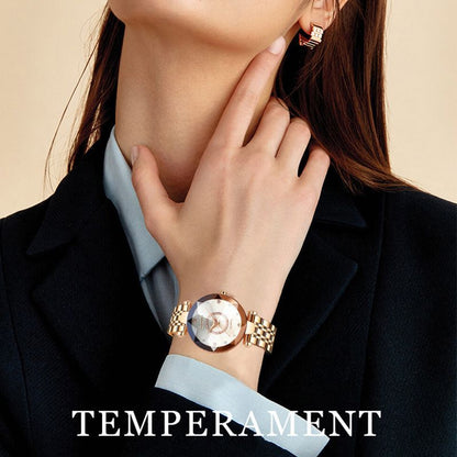 Ocean Star Women's Fashion Crystal Watch