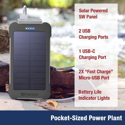 Portable Solar Power Bank