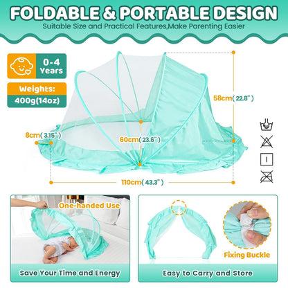 Folding Baby Mosquito Net | Limited Offer Upto 50% Off