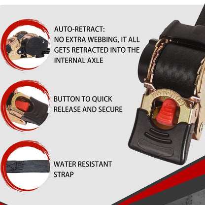 Retractable Ratchet Strap