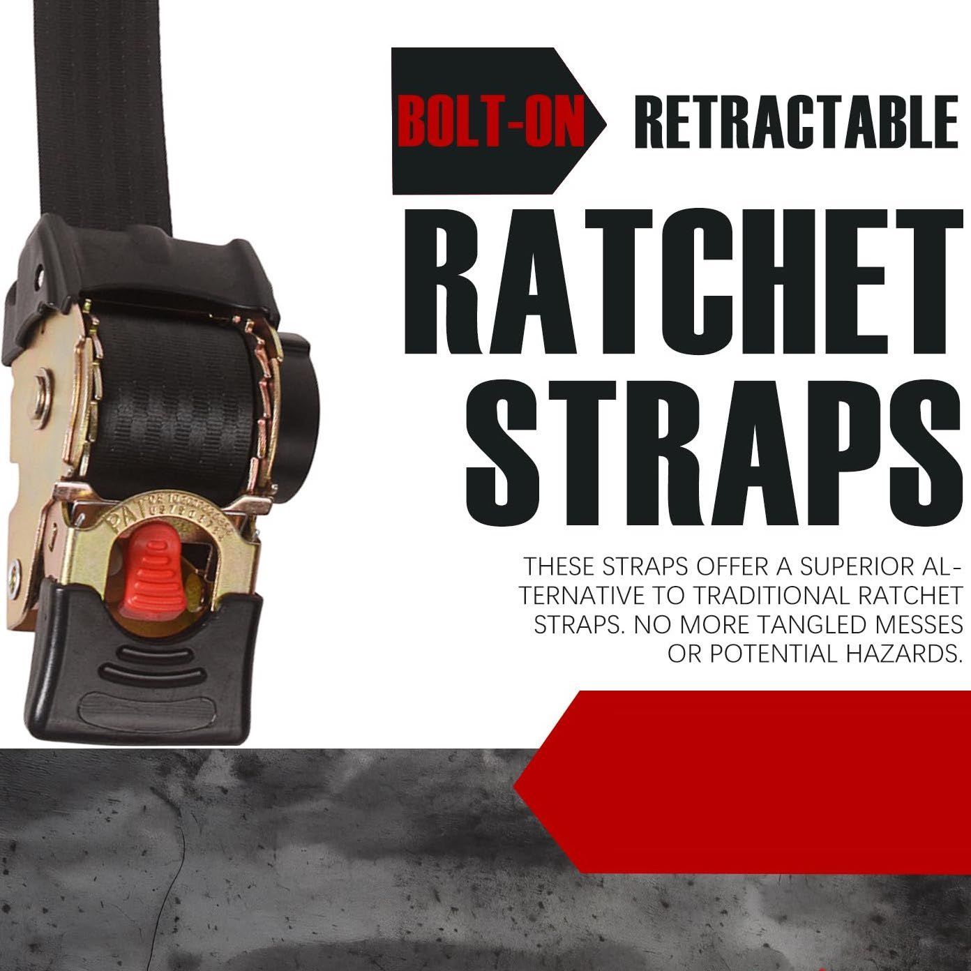 Retractable Ratchet Strap