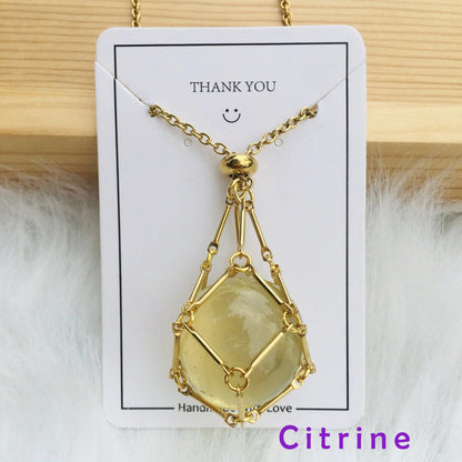 2025 Crystal Necklace Kit-9 Natural Crystal
