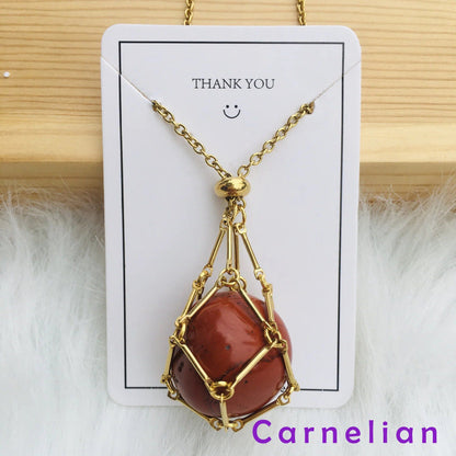 2025 Crystal Necklace Kit-9 Natural Crystal