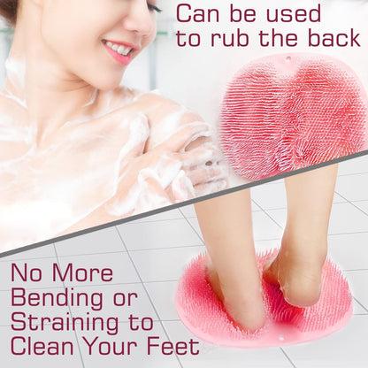 Suction Cup Shower Exfoliating Pad