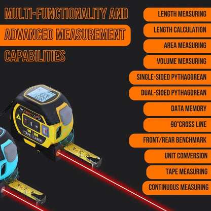 3-in-1 Laser Rangefinder Almighty Ruler