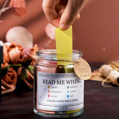 Bible Verse Hope Jar