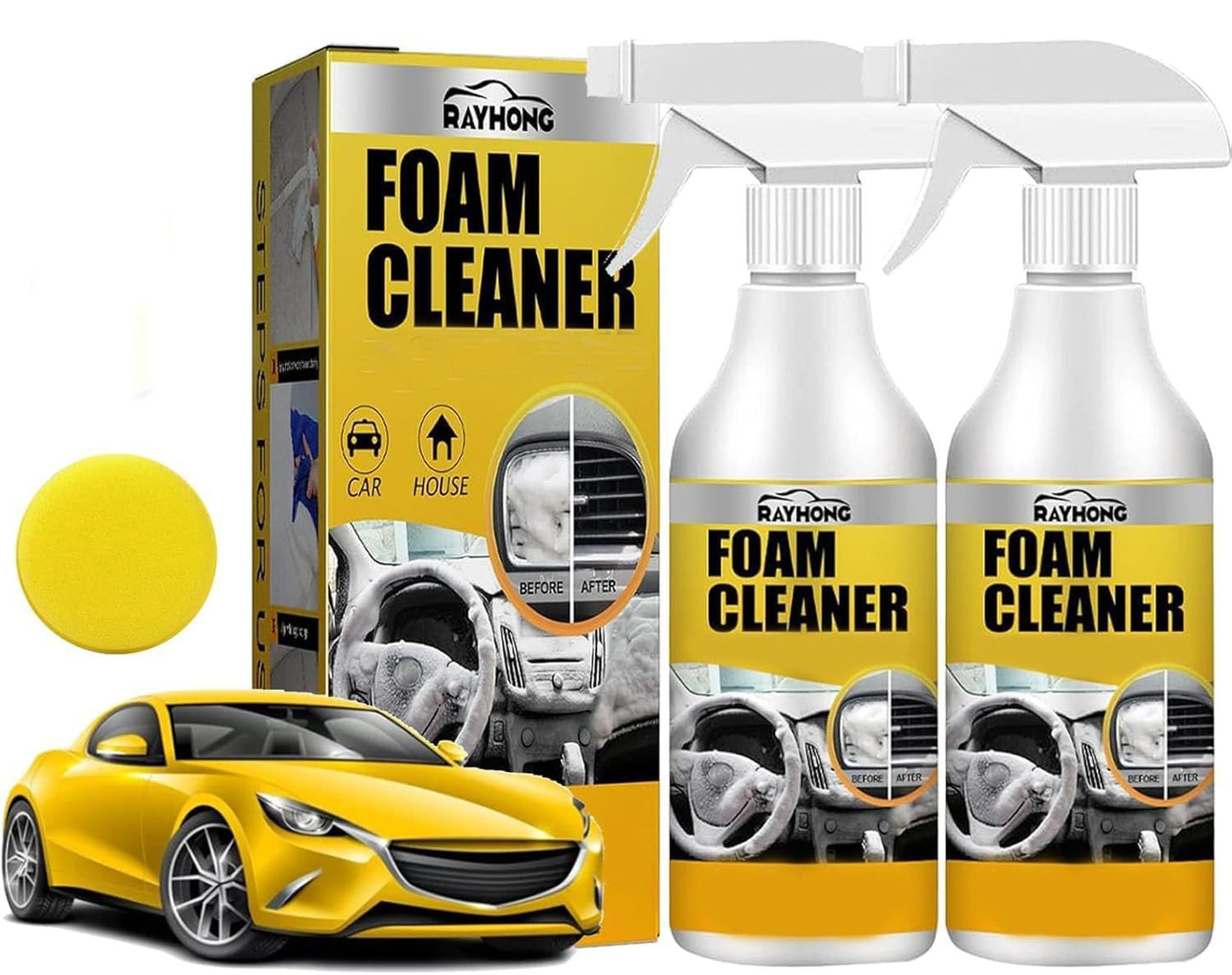 Multi-Purpose Car Foam Cleaner