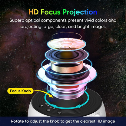 HD Image Star Galaxy Projector For Bedroom