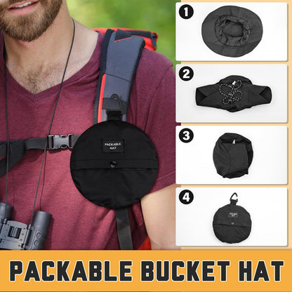 Foldable Waterproof Fast-Drying Bucket Hat