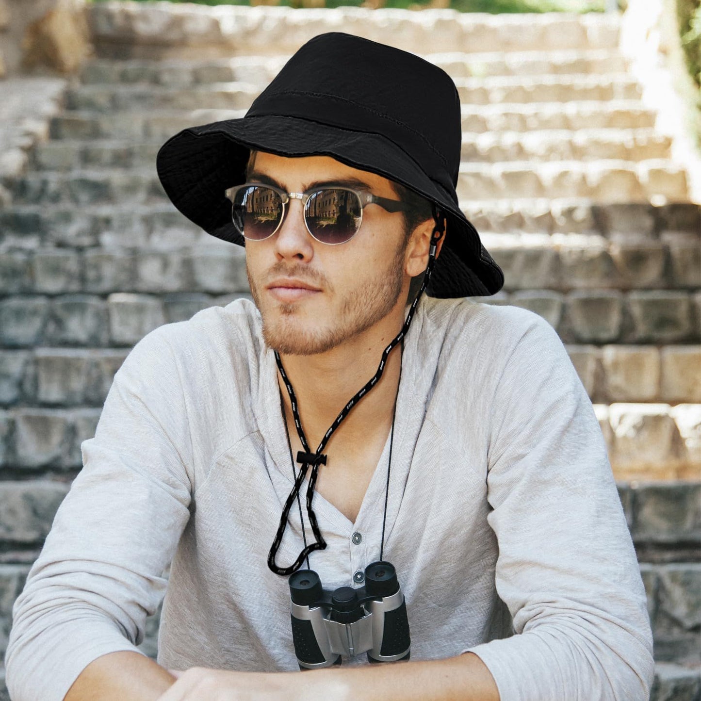 Foldable Waterproof Fast-Drying Bucket Hat